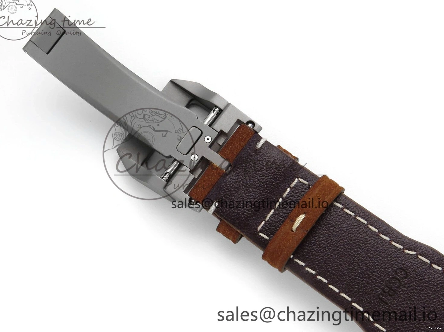 MIROTIME 0415 Big Pilot IW329701 M+F 1:1 Best Edition Black Dial on Brown Leather Strap MY RelaxedFit 7005